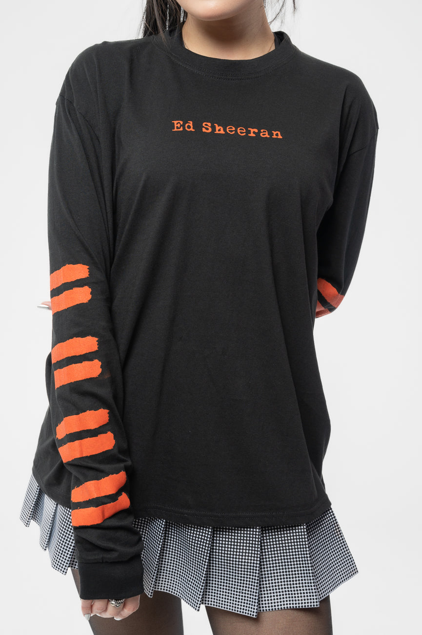 Ed Sheeran Equals Arm Print Logo Long Sleeve T Shirt product image 3