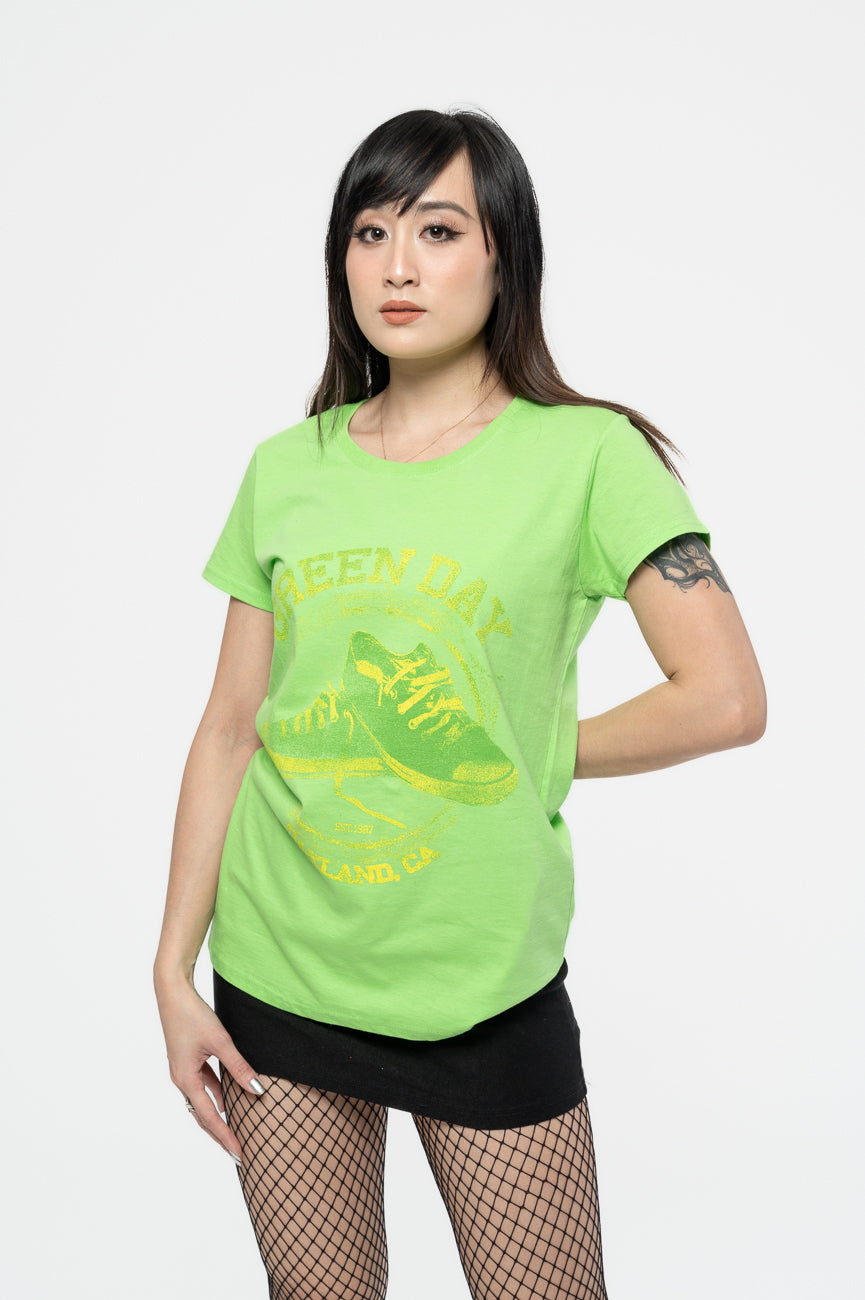 Green Day All Stars Skinny T Shirt product image 1