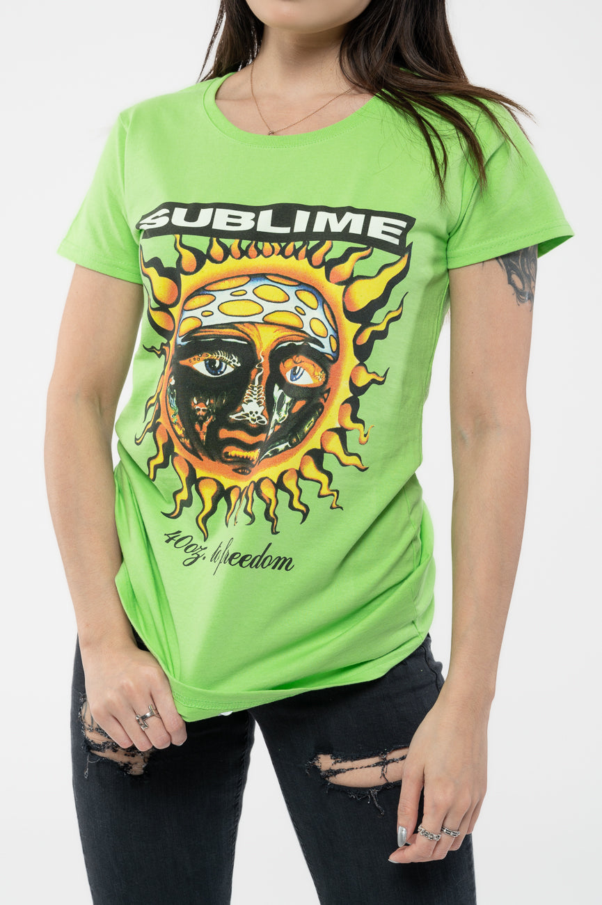 Sublime 40oz To Freedom Skinny T Shirt product image 3