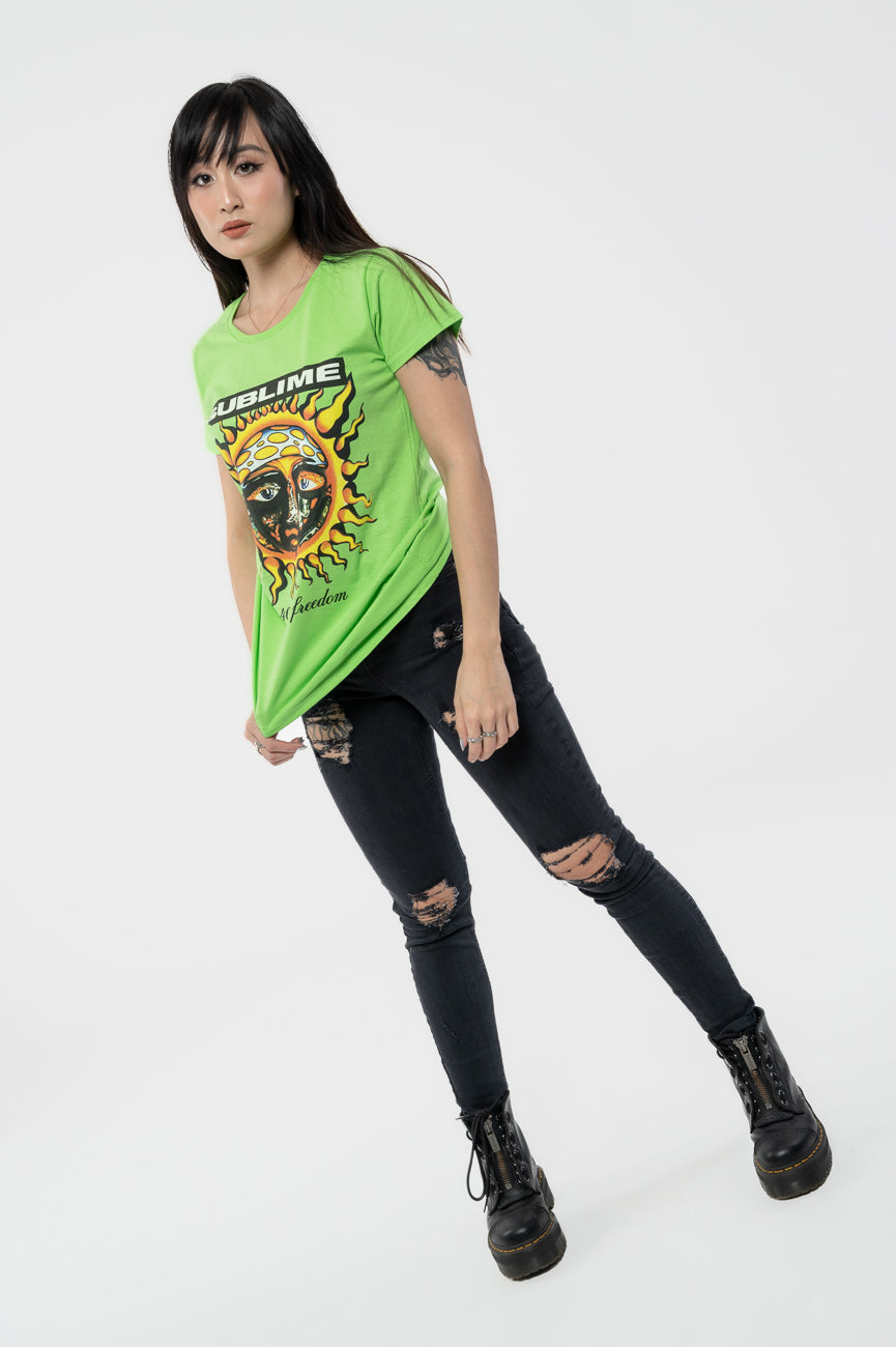 Sublime 40oz To Freedom Skinny T Shirt product image 5