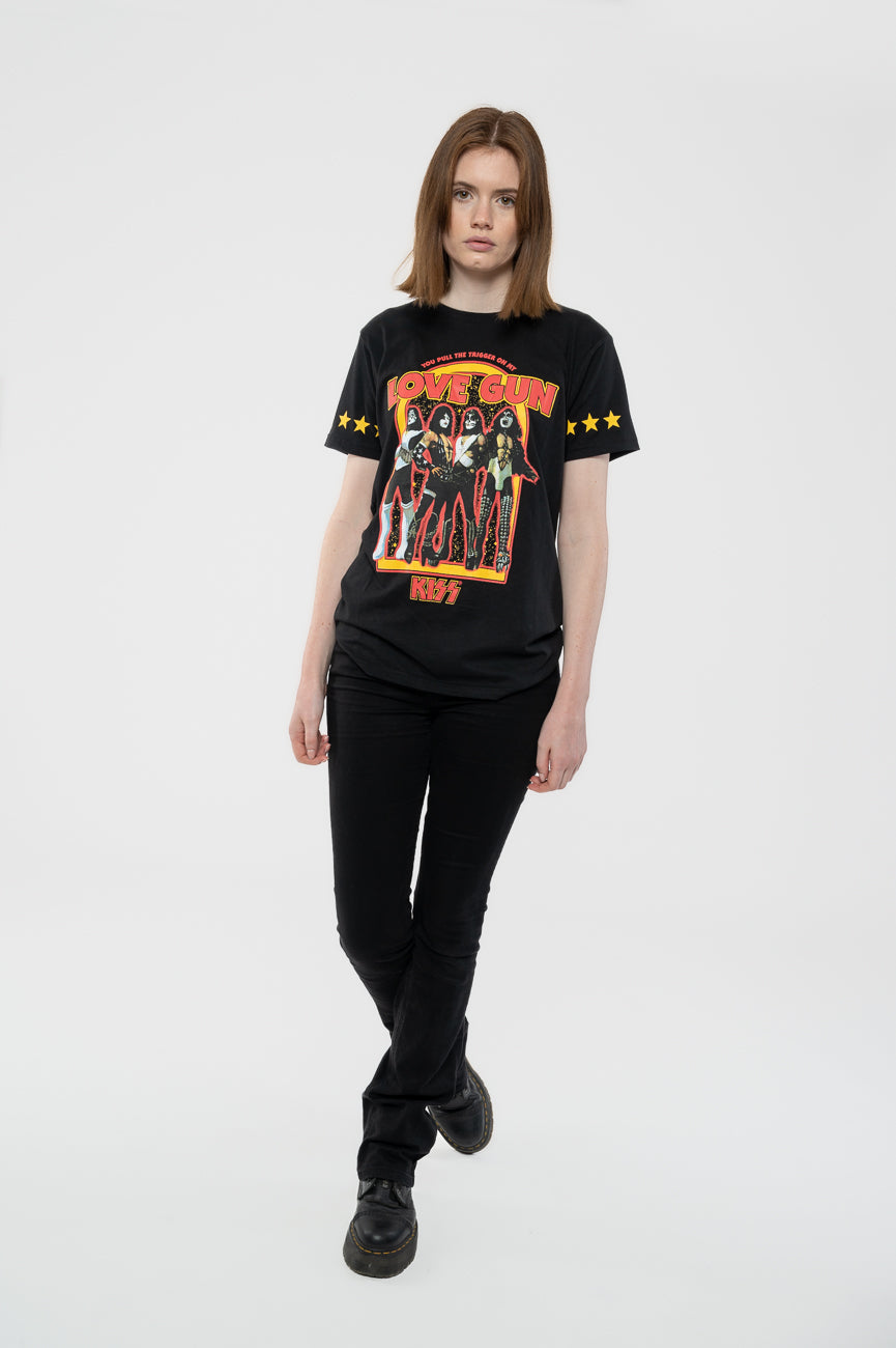 KISS Gun Stars T Shirt product image 2