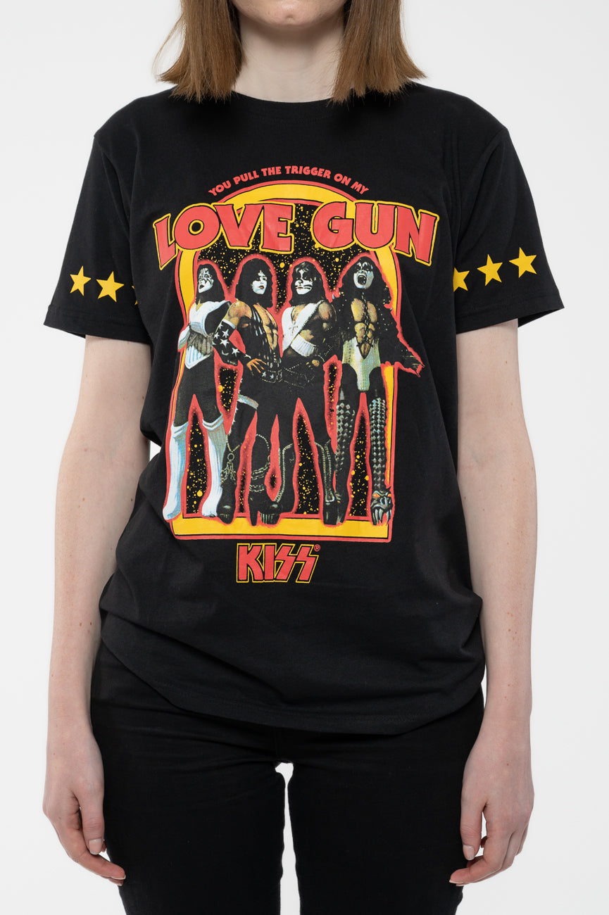 KISS Gun Stars T Shirt product image 3
