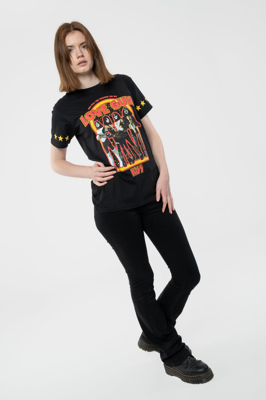 KISS Gun Stars T Shirt product image 5