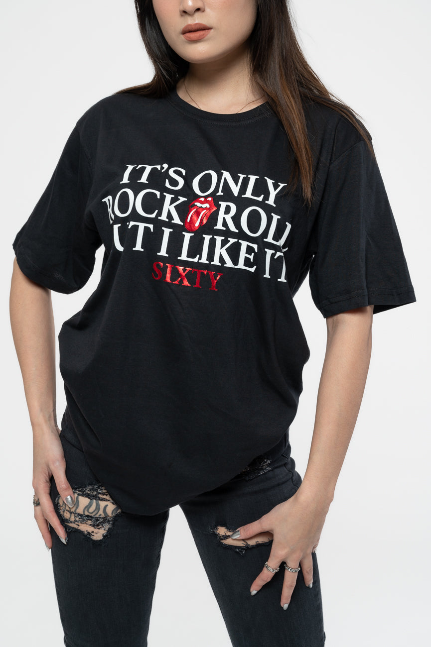 The Rolling Stones Its only Rock N Roll Sixty Foiled T Shirt product image 3