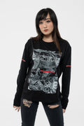 System Of A Down Eye Collage Long Sleeve T Shirt product image 1