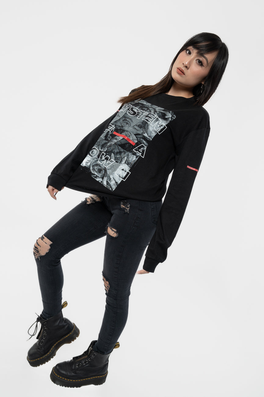 System Of A Down Eye Collage Long Sleeve T Shirt product image 5