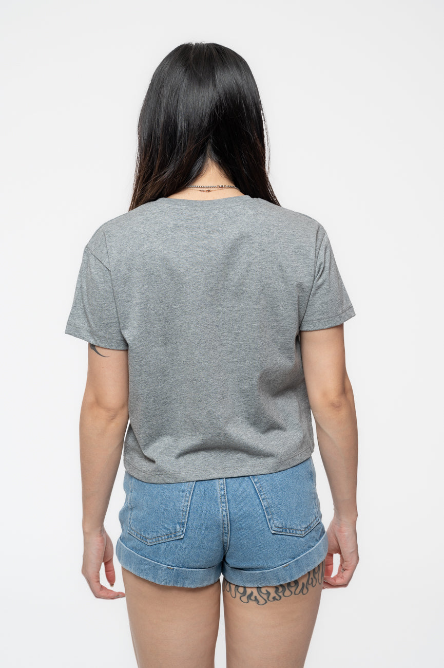 AC/DC Highway To Hell Circle Crop Top product image 4