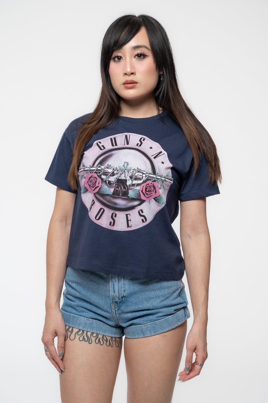 Guns N' Roses Classic Band Logo Crop Top product image 1
