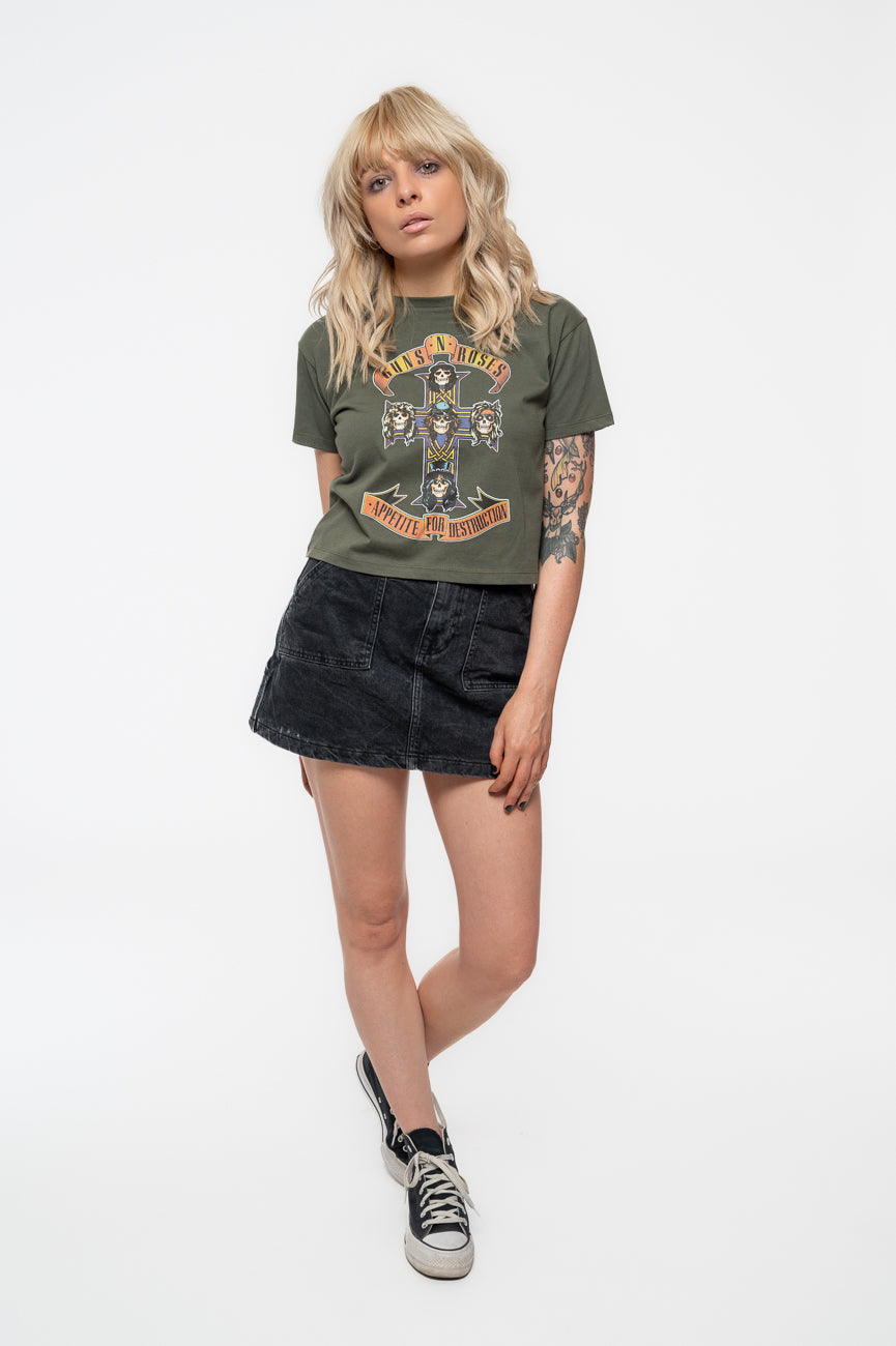 Guns N' Roses Appetite For Destruction Crop Top product image 2
