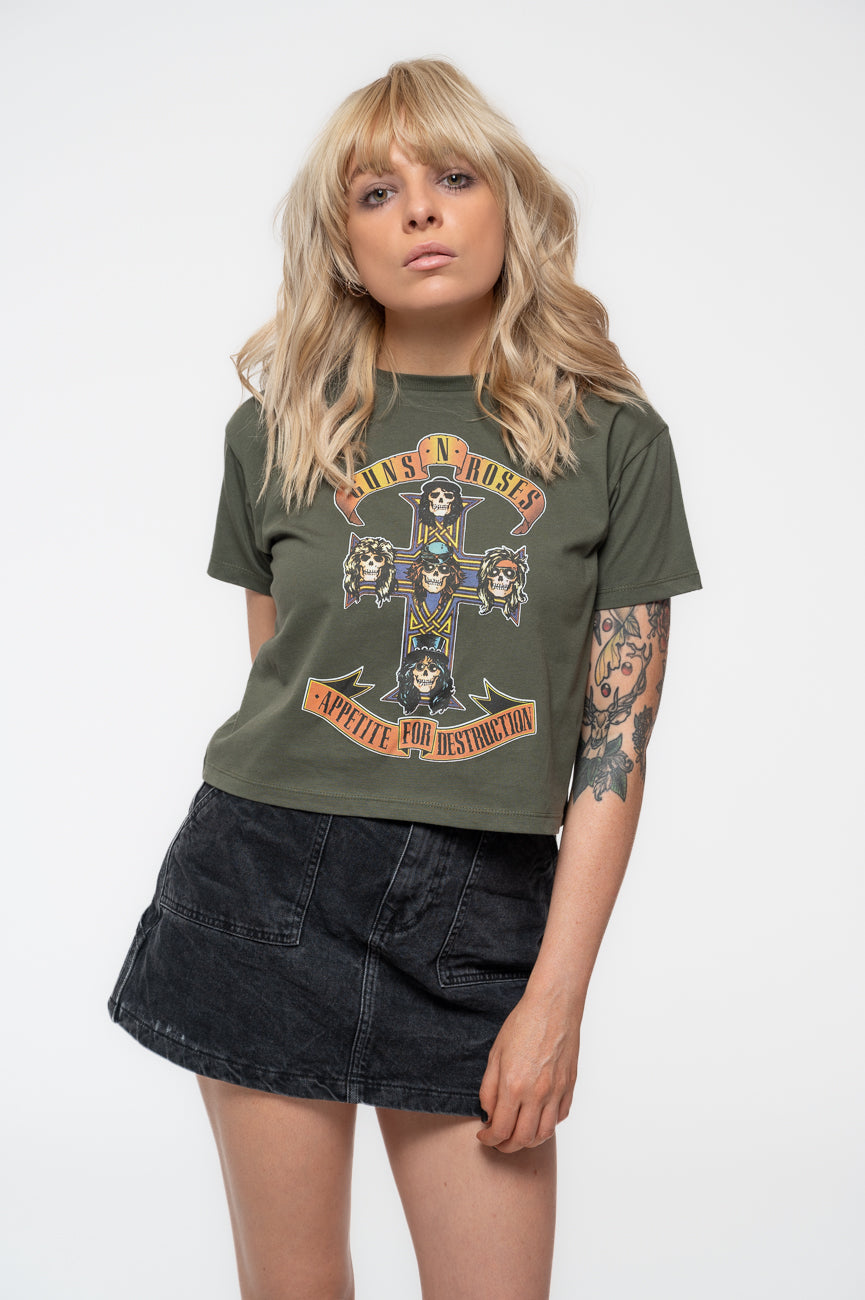 Guns N' Roses Appetite For Destruction Crop Top product image 1