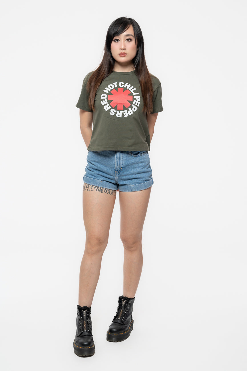 Red Hot Chili Peppers Classic Asterisk Crop Top product image 2