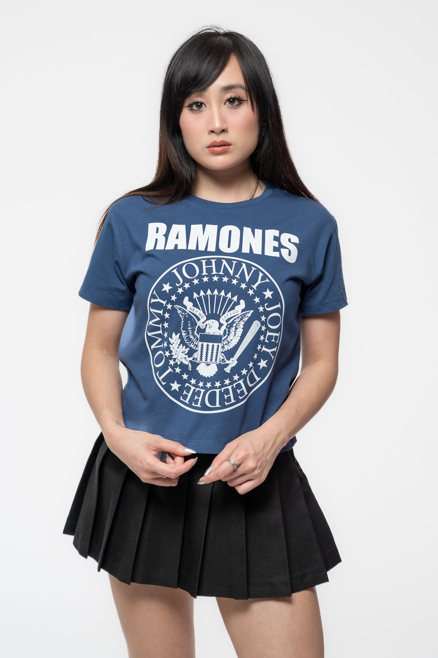 Ramones Presidential Seal Crop Top product image 1