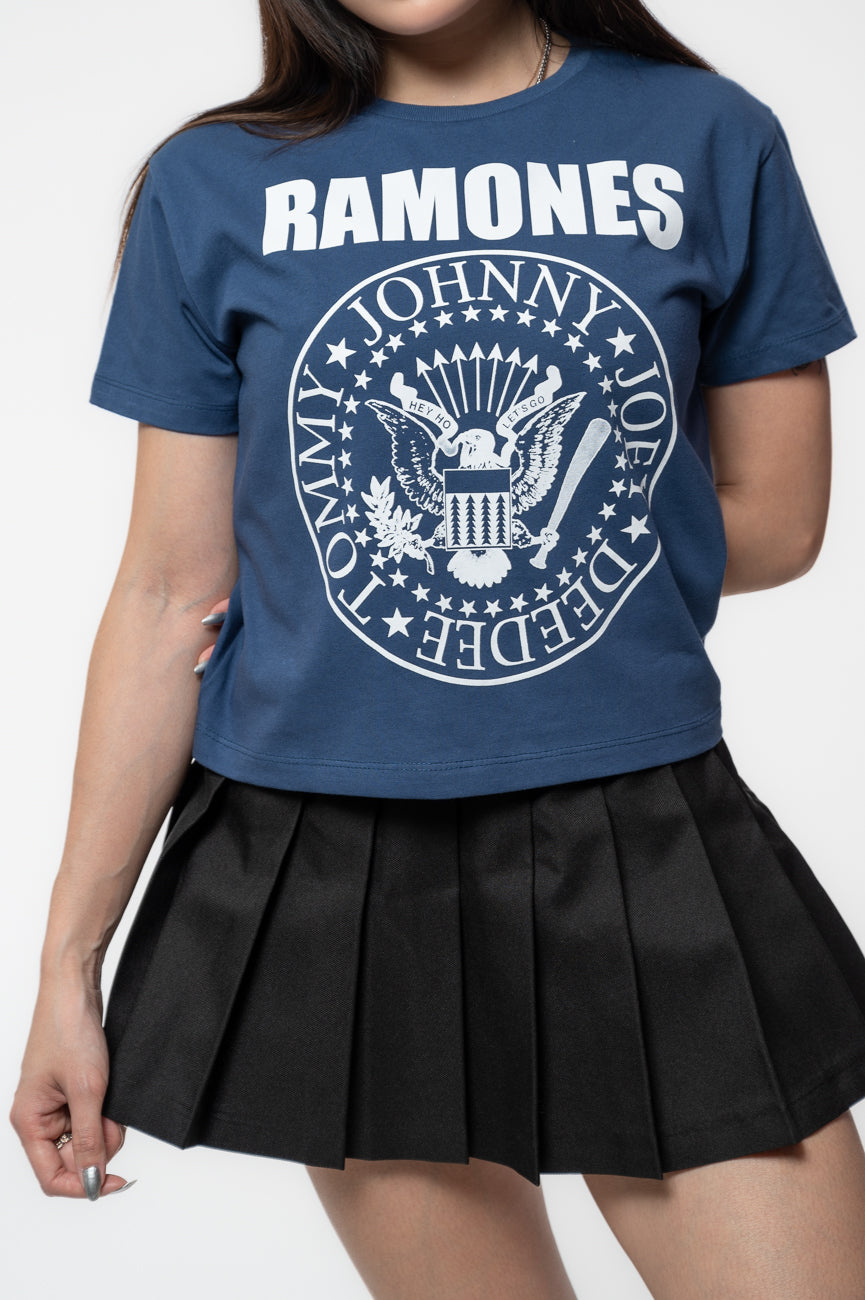 Ramones Presidential Seal Crop Top product image 3