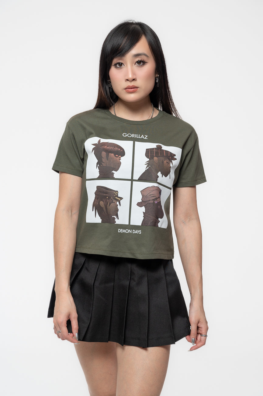 Gorillaz Demon Days Crop Top product image 1