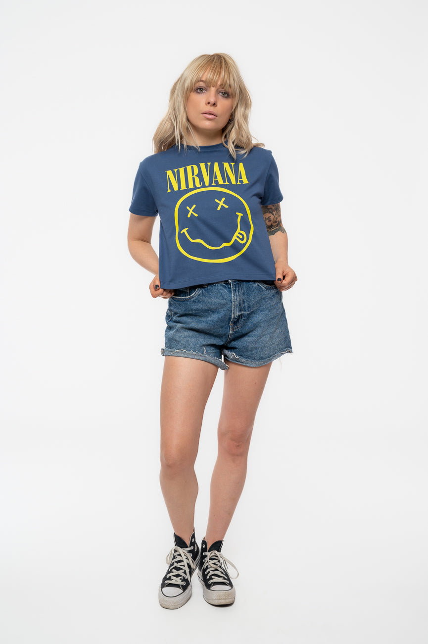 Nirvana Flower Sniffin Crop Top product image 2