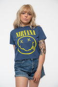 Nirvana Flower Sniffin Crop Top product image 1