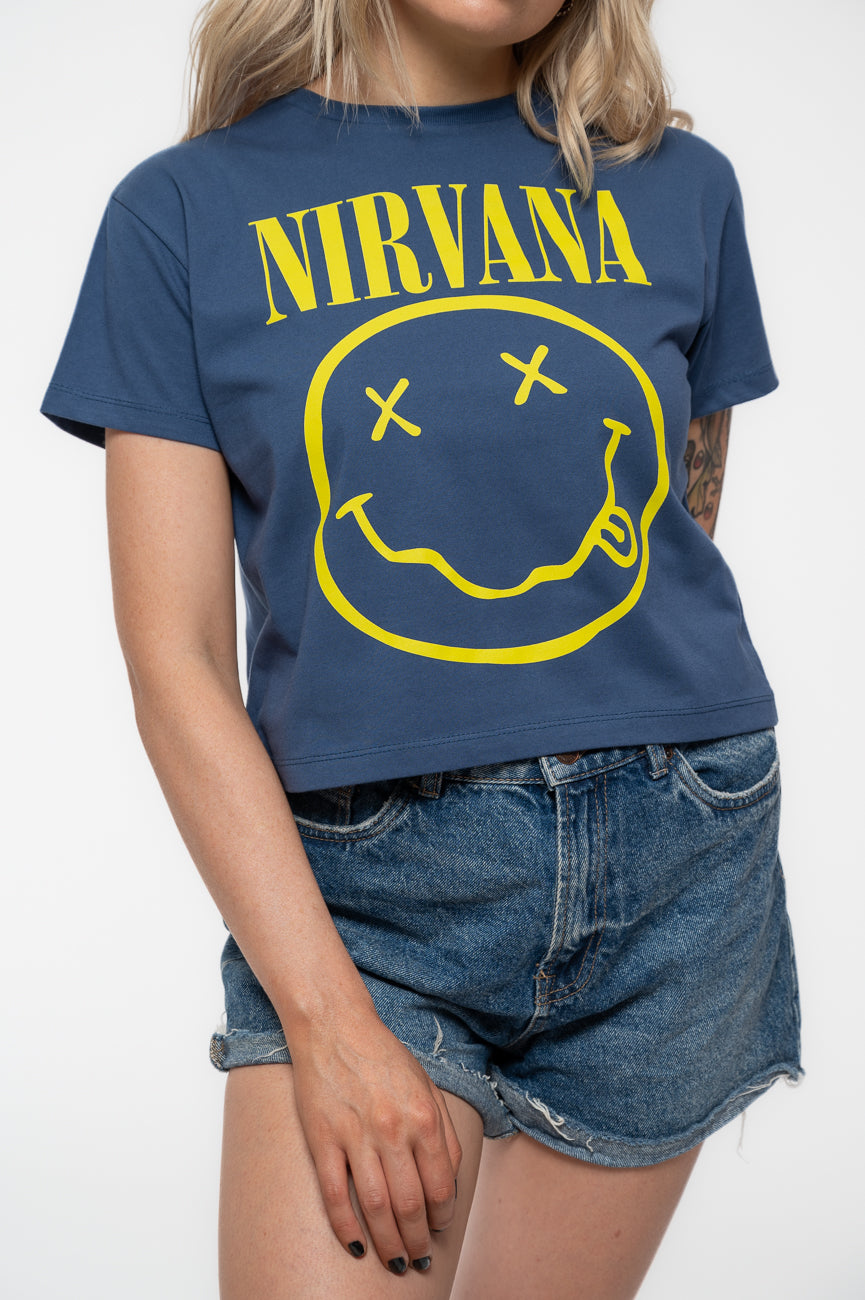 Nirvana Flower Sniffin Crop Top product image 3