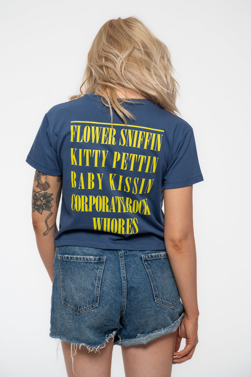 Nirvana Flower Sniffin Crop Top product image 4