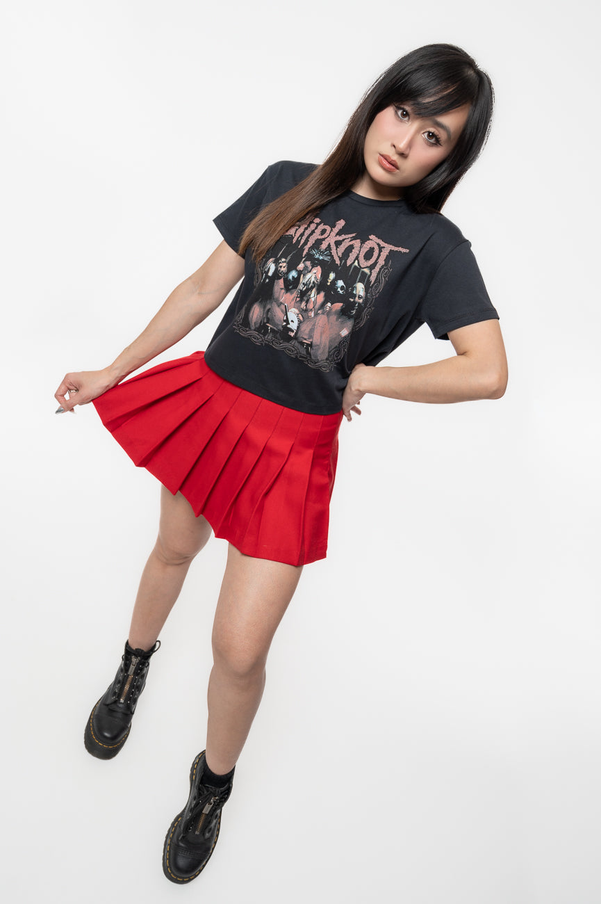 Slipknot Band Frame Crop Top product image 5