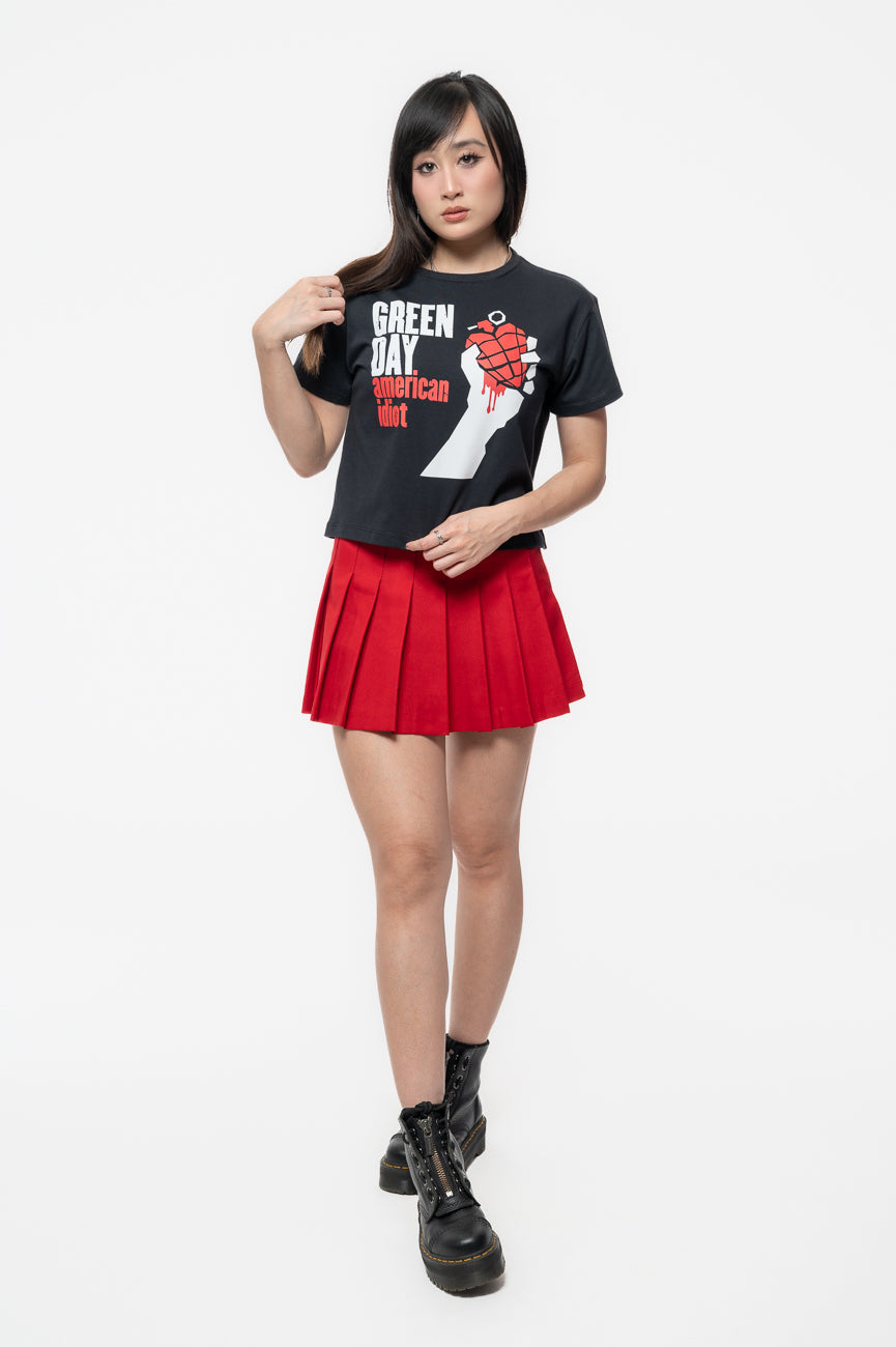 Green Day American Idiot Crop Top product image 2