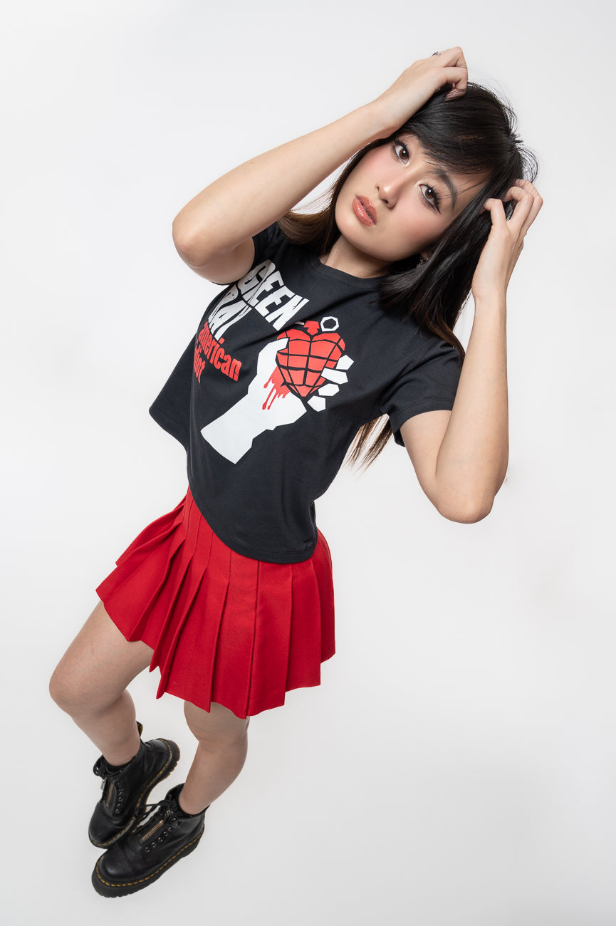 Green Day American Idiot Crop Top product image 5
