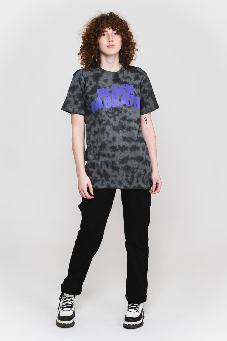 Black Sabbath Classic Band Logo Dip Dye T Shirt product image 2
