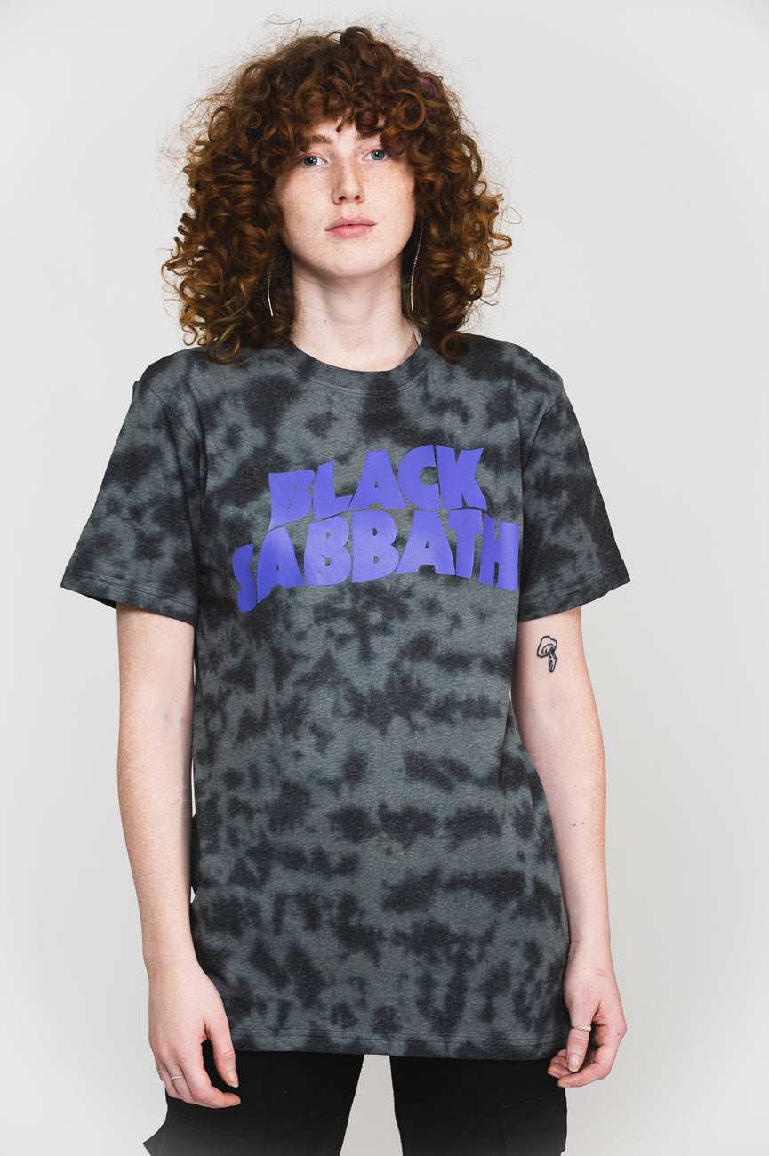 Black Sabbath Classic Band Logo Dip Dye T Shirt product image 1