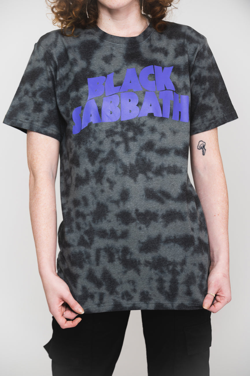 Black Sabbath Classic Band Logo Dip Dye T Shirt product image 3