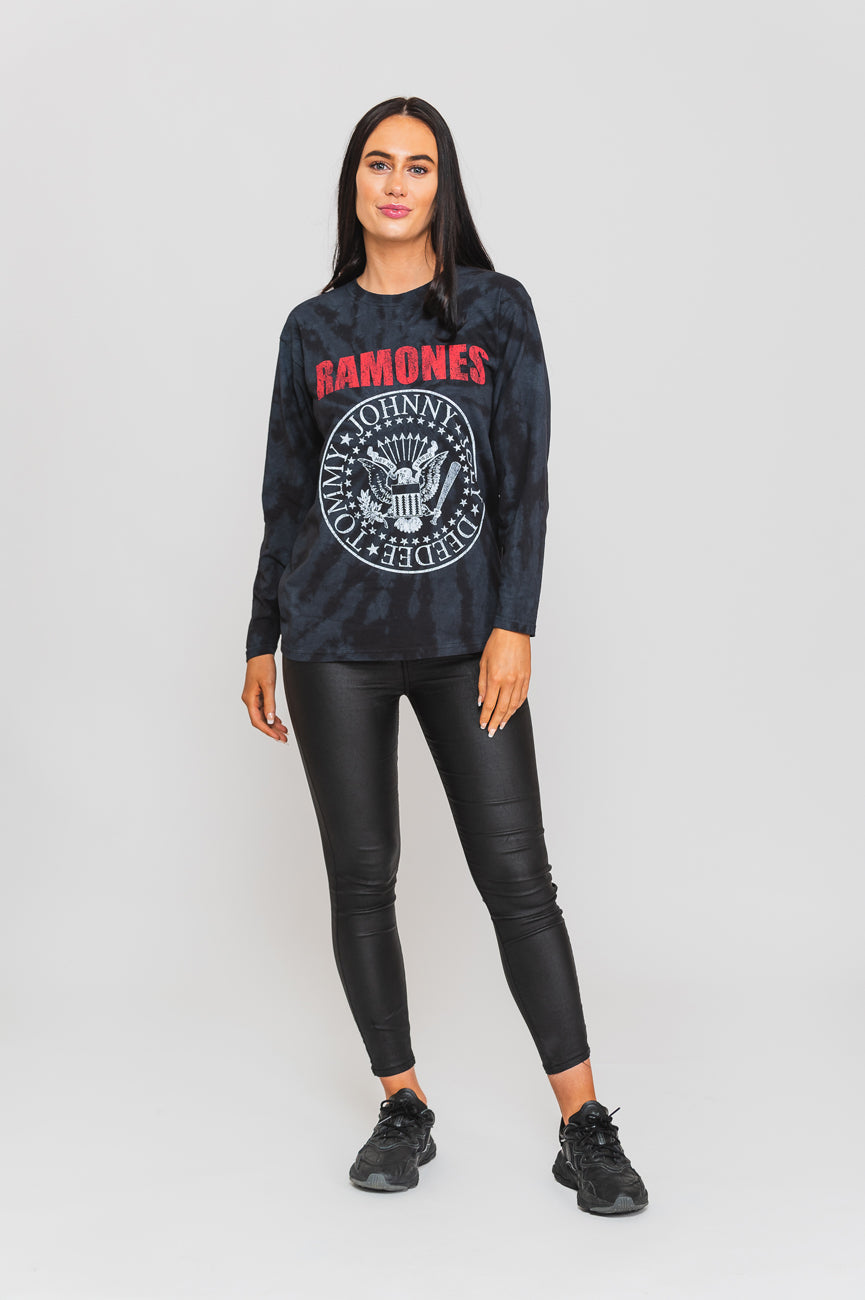 Ramones Presidential Seal Dip Dye Long Sleeve product image 2