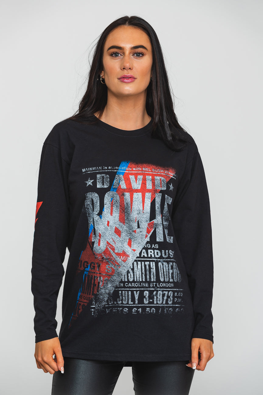 David Bowie Hammersmith Odeon Long Sleeve product image 1