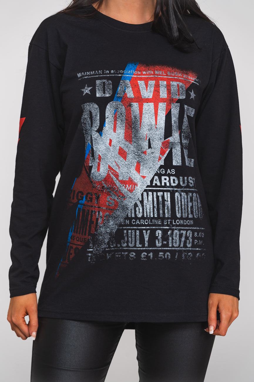David Bowie Hammersmith Odeon Long Sleeve product image 3
