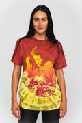 Jimi Hendrix Electric Ladyland Dip Dye T Shirt product image 1