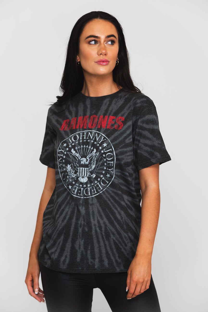 Ramones Presidential Seal Dip Dye T Shirt product image 5