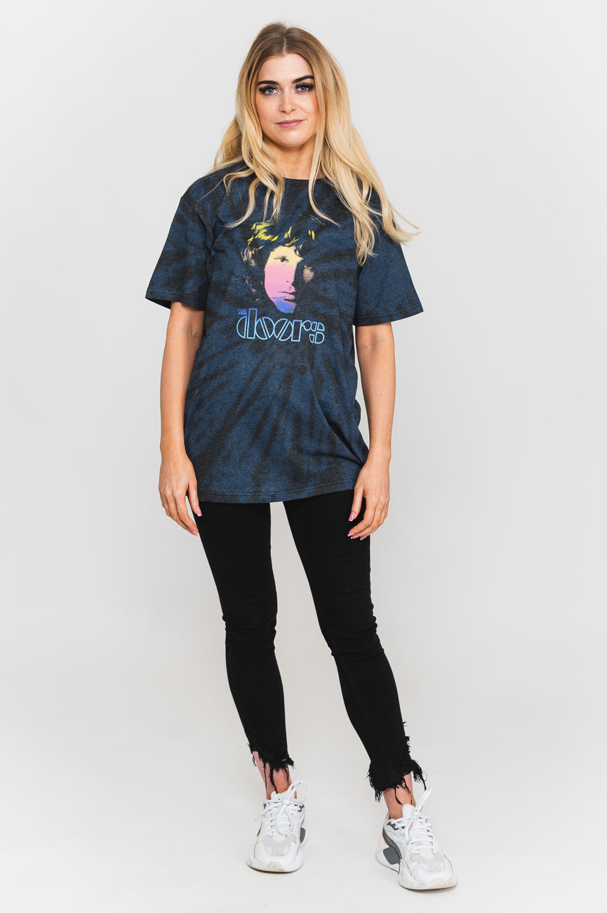 The Doors Halftone Gradient Tie Dye T Shirt product image 2
