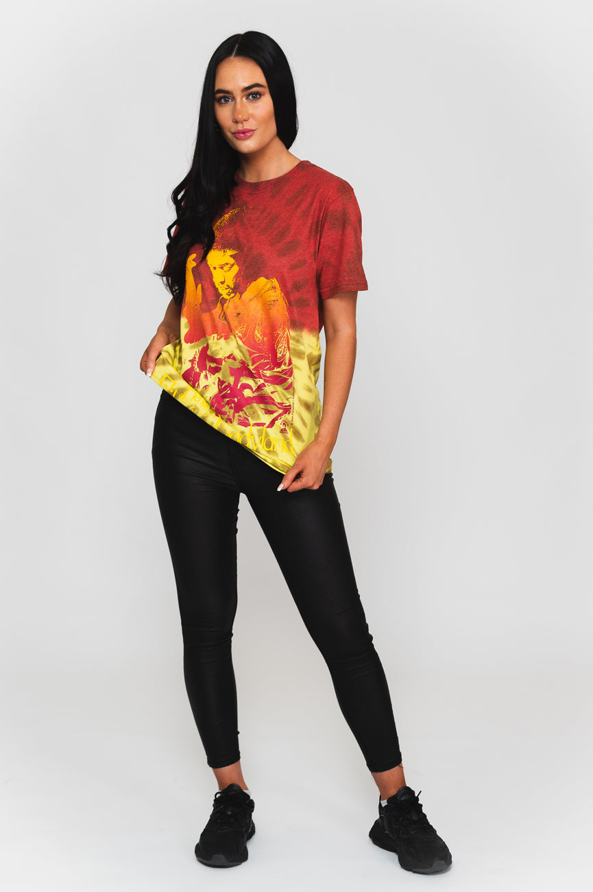 Jimi Hendrix Electric Ladyland Dip Dye T Shirt product image 5