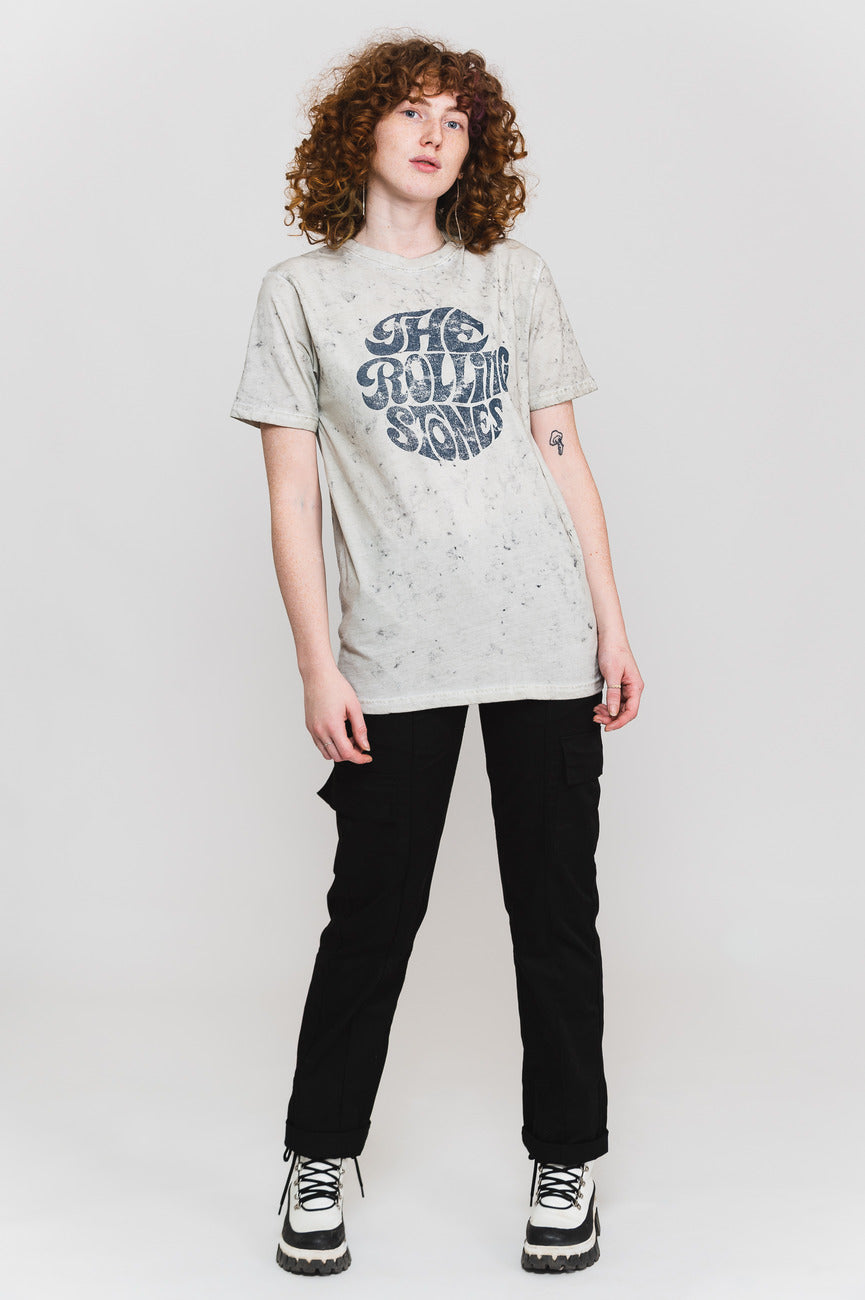The Rolling Stones 70s Logo Dip Dye T Shirt product image 2