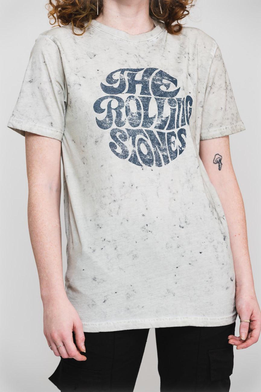 The Rolling Stones 70s Logo Dip Dye T Shirt product image 3