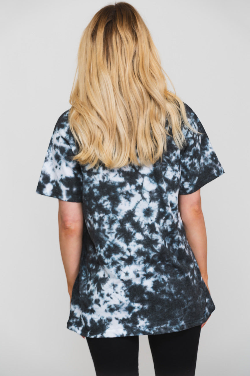 Bob Marley Were Jammin Neon Sign Dip Dye T Shirt product image 4
