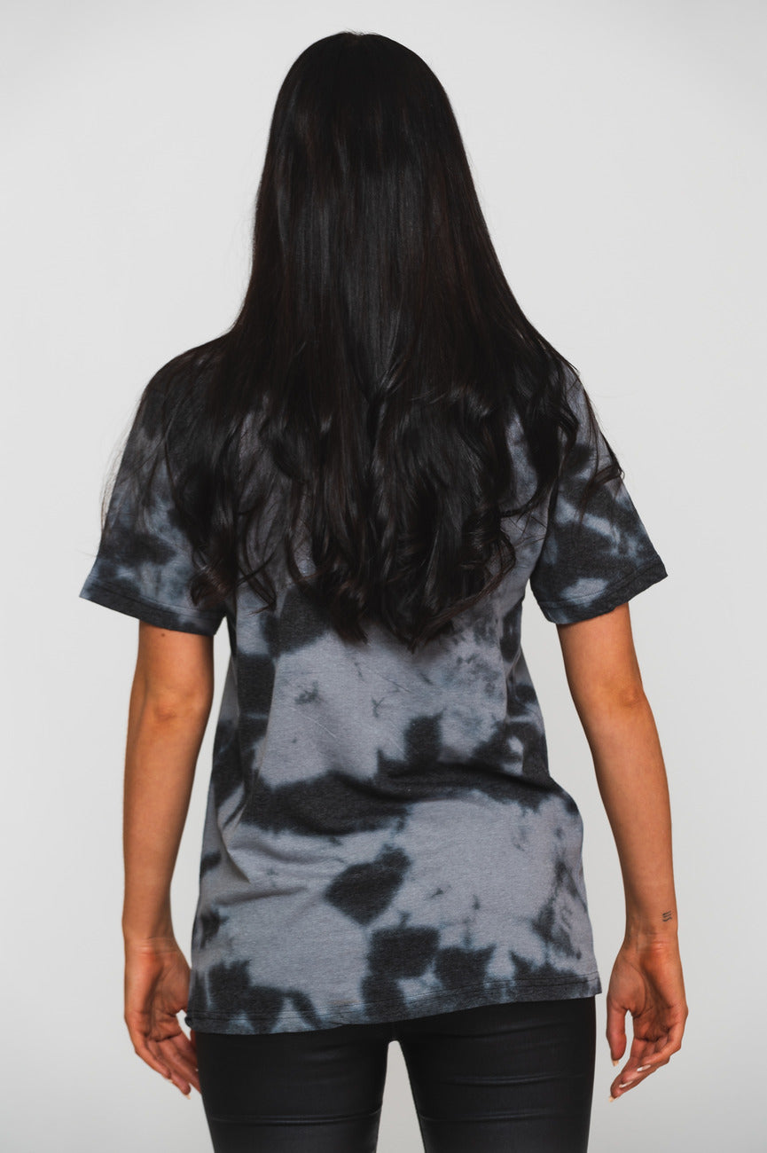 Guns N' Roses Flower Skull Dip Dye T Shirt product image 4