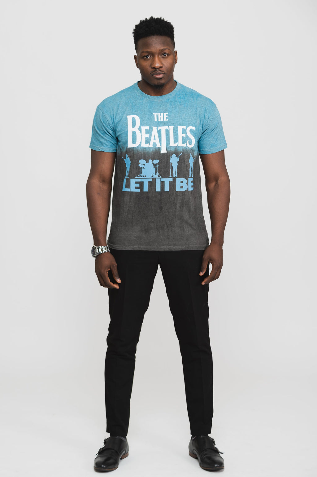 The Beatles Let It Be Split Dip Dye Tee product image 2