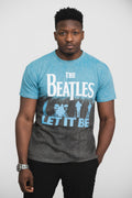 The Beatles Let It Be Split Dip Dye Tee product image 1