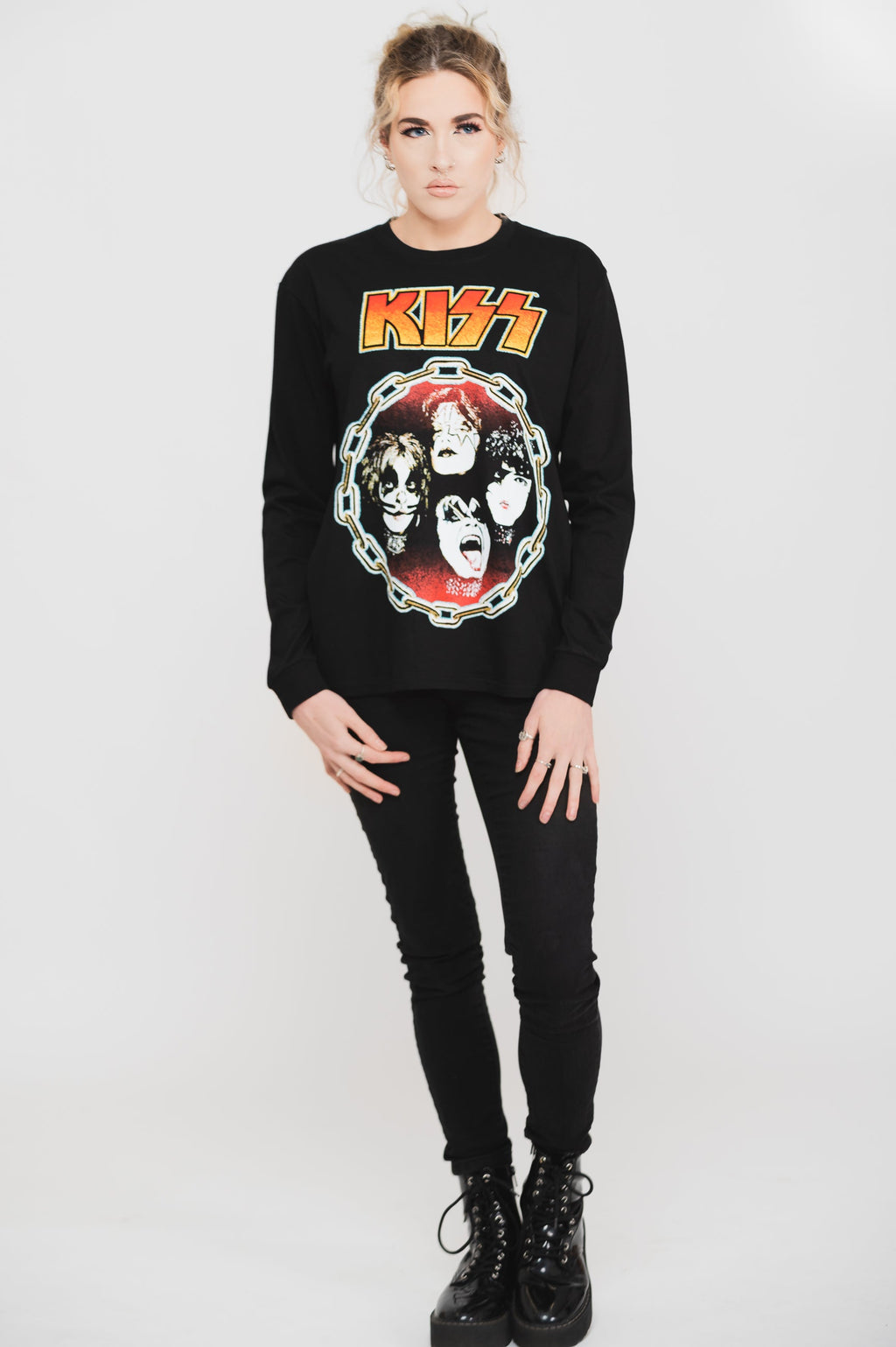 Kiss You Wanted The Best Long Sleeve T Shirt product image 4
