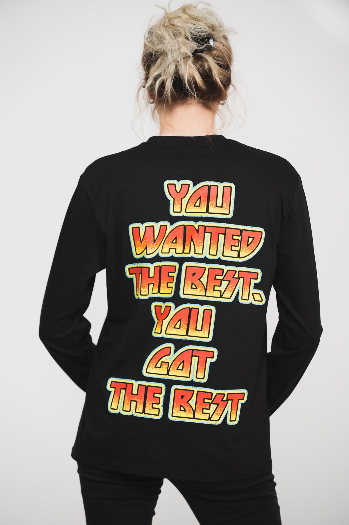 Kiss You Wanted The Best Long Sleeve T Shirt product image 3