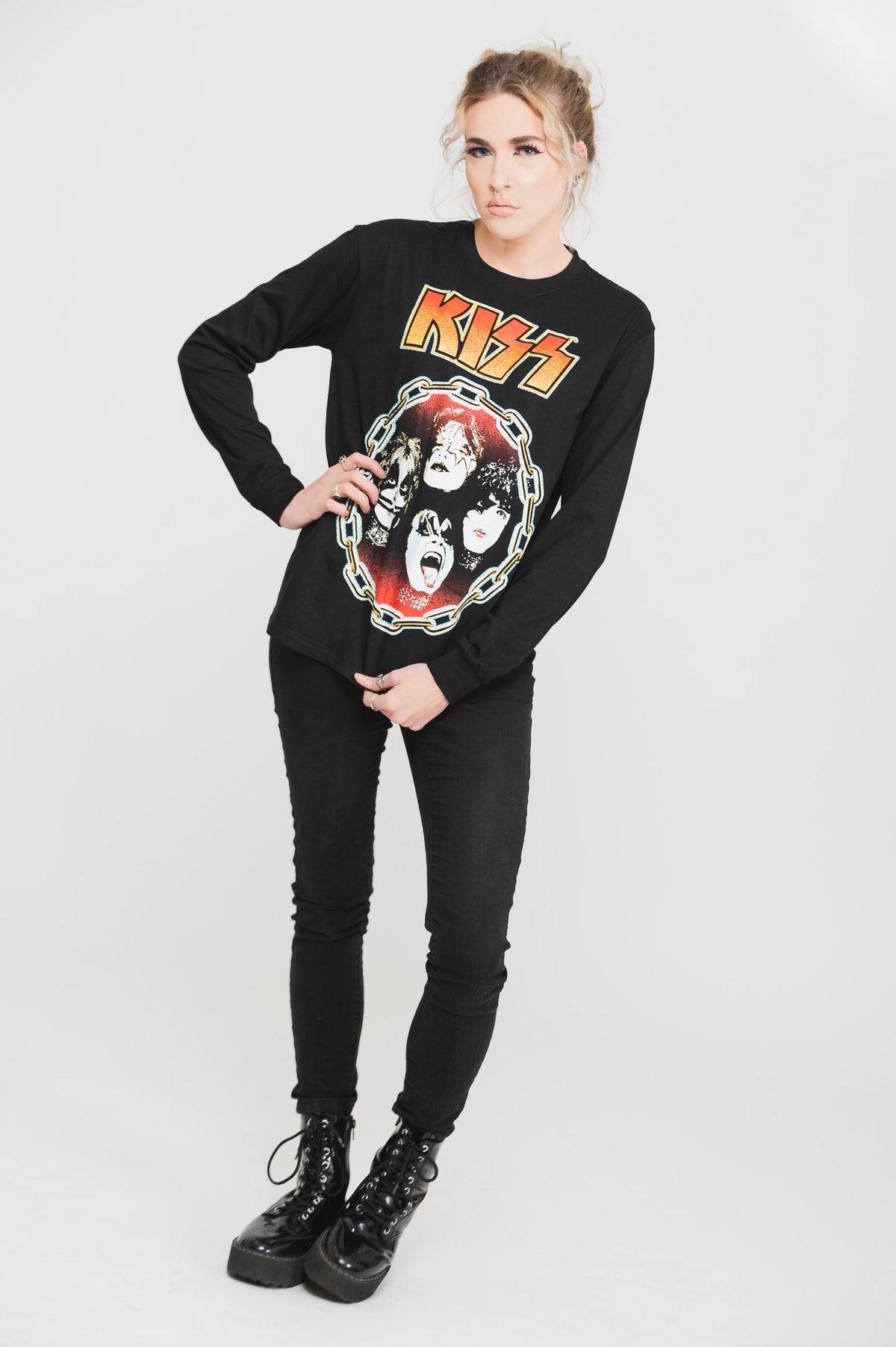 Kiss You Wanted The Best Long Sleeve T Shirt product image 5