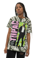 Tupac All Eyez On Me Dip Dye Wash T Shirt product image 1