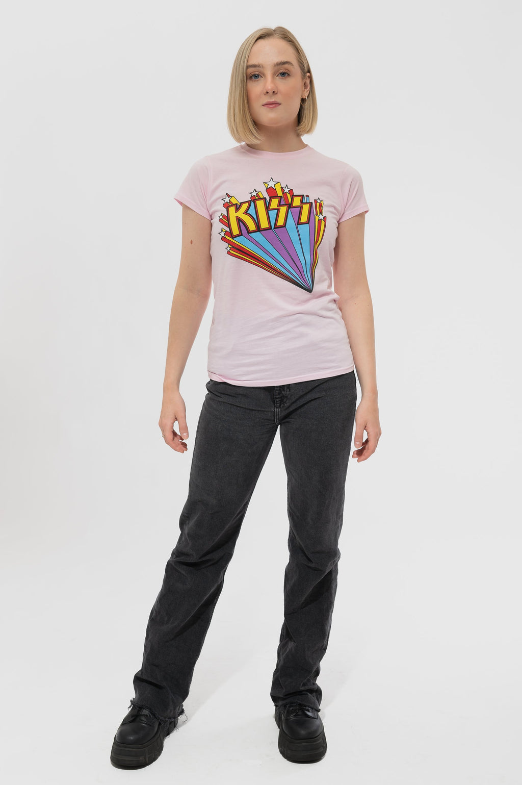 KISS Vintage Stars Skinny T Shirt product image 2