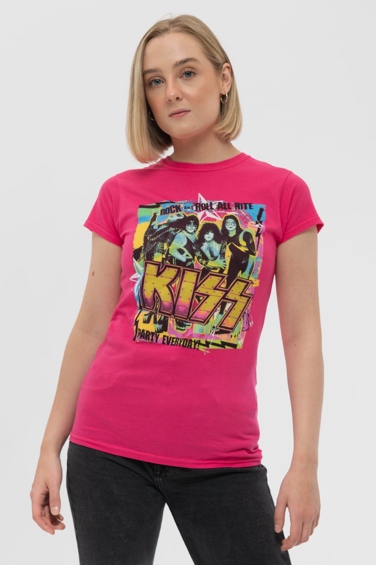 KISS Party Every Day Skinny T Shirt product image 1