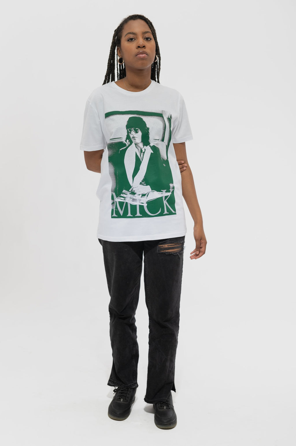 The Rolling Stones Retro Mick Jagger Photo T Shirt product image 2