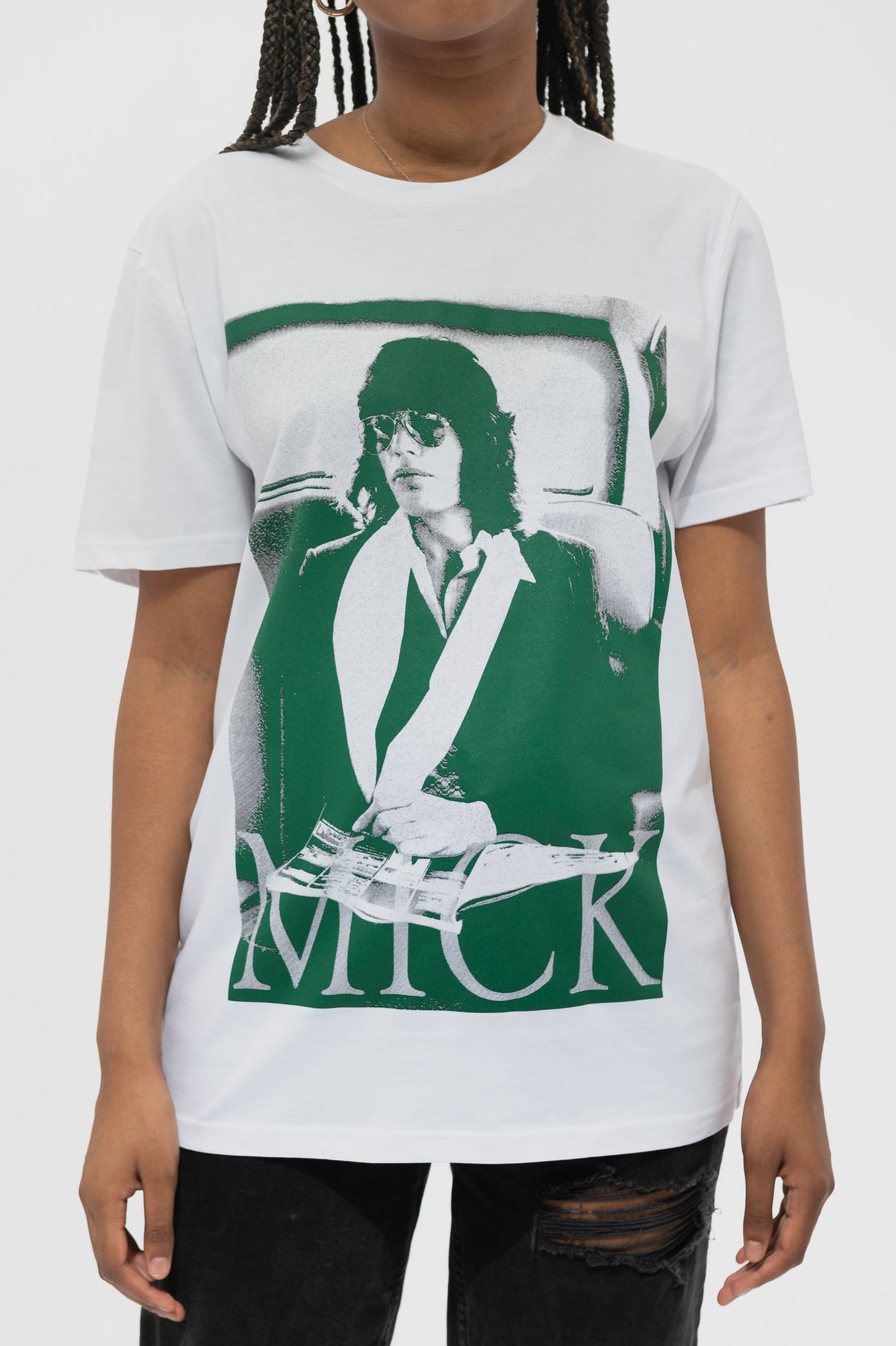 The Rolling Stones Retro Mick Jagger Photo T Shirt product image 3