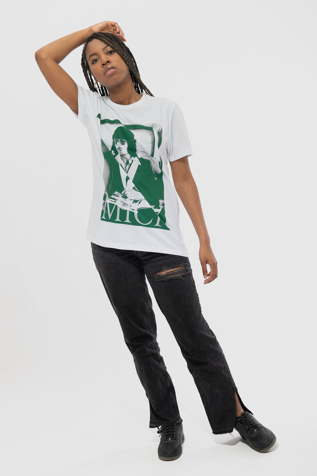 The Rolling Stones Retro Mick Jagger Photo T Shirt product image 4